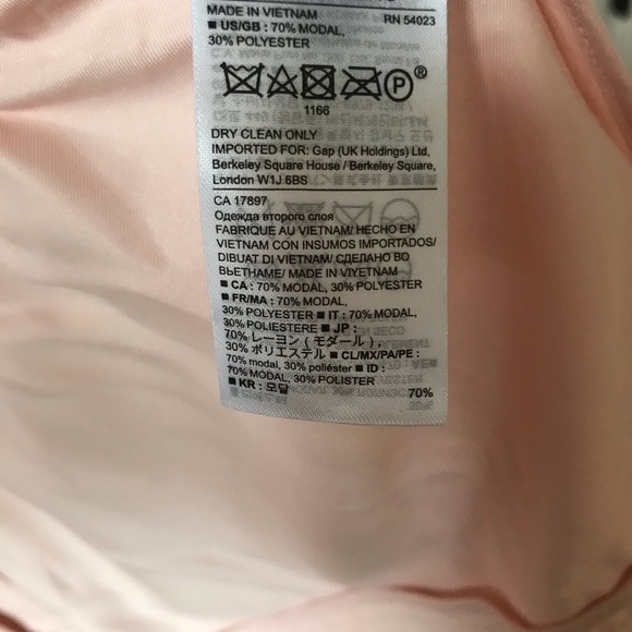 NWT Banana Republic Light Pink Jacket Size XS Petite - Picture 9 of 9